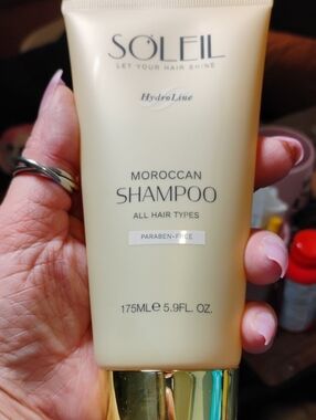 Soleil $50 Moroccan Shampoo – Cream for All Hair Types